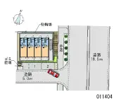 ★手数料０円★堺市北区新金岡町　月極駐車場（LP）